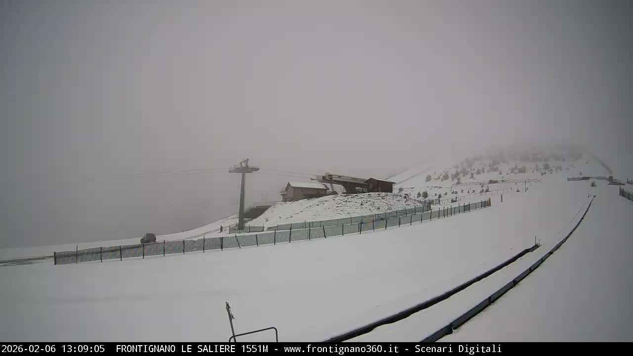Frontignano, Ussita - Monte Bove Mount & Ski Slope Live Cam - Macerata, Marche, Italy