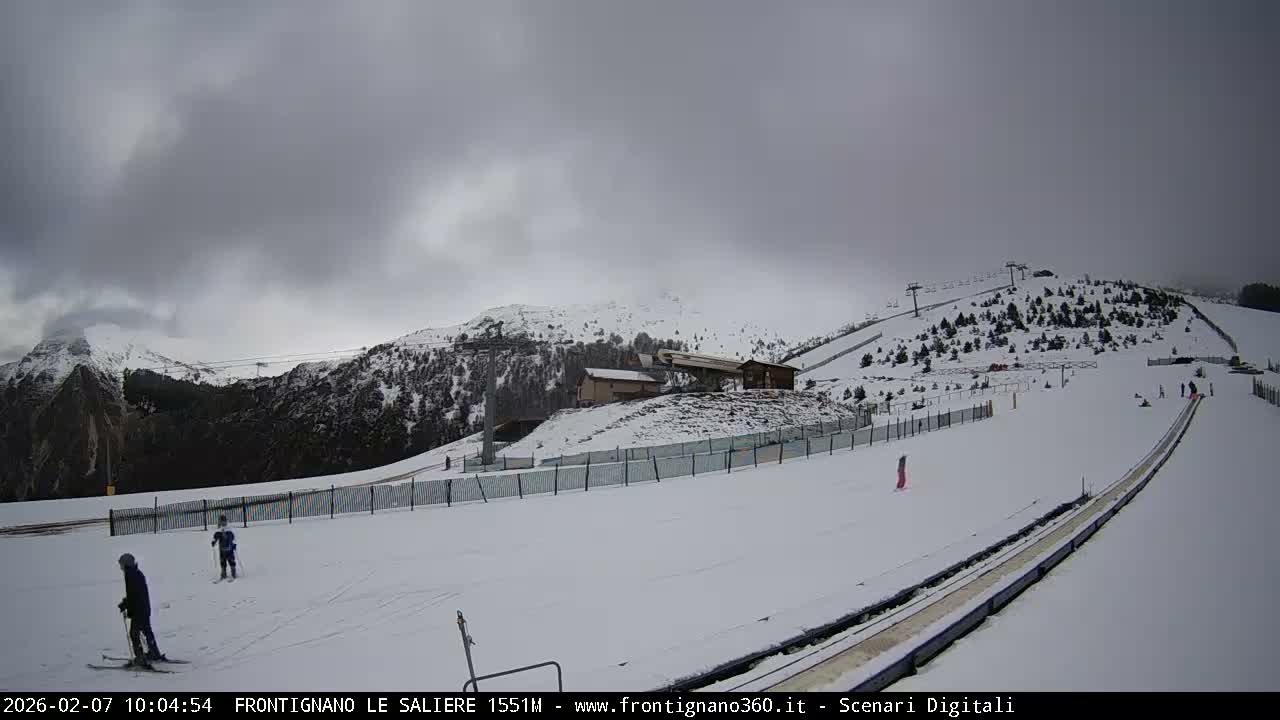 Frontignano, Ussita - Monte Bove Mount & Ski Slope Live Cam - Macerata, Marche, Italy