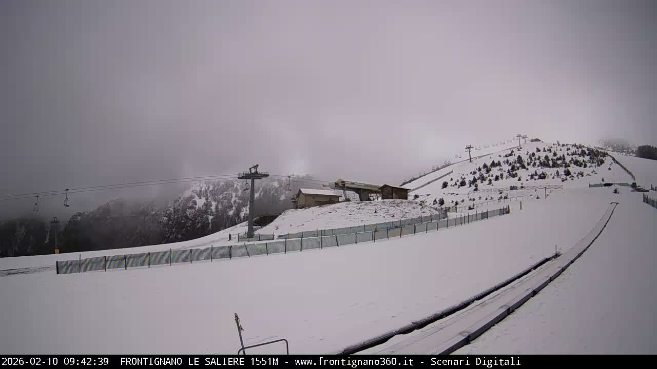 Frontignano, Ussita - Monte Bove Mount & Ski Slope Live Cam - Macerata, Marche, Italy