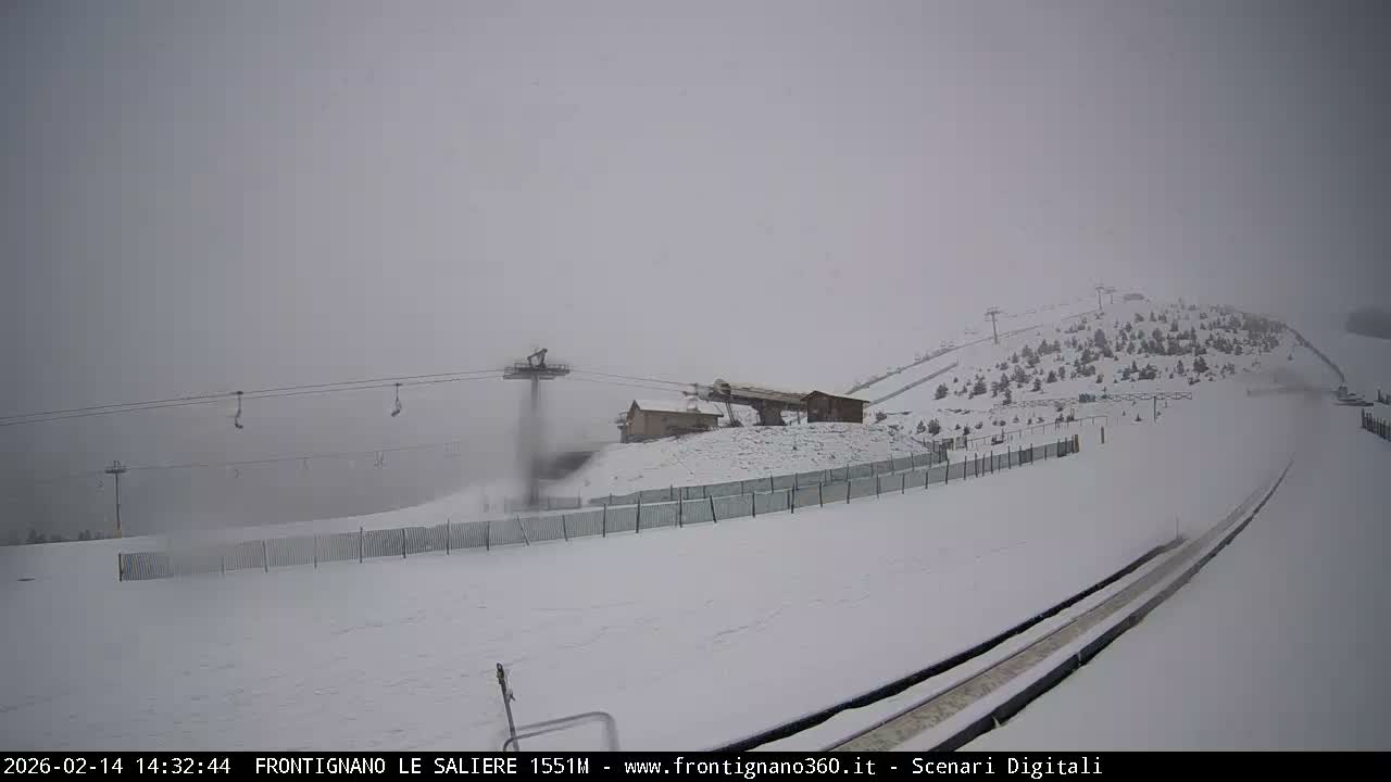 Frontignano, Ussita - Monte Bove Mount & Ski Slope Live Cam - Macerata, Marche, Italy