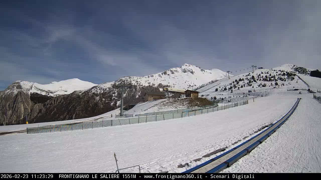 Frontignano, Ussita - Monte Bove Mount & Ski Slope Live Cam - Macerata, Marche, Italy