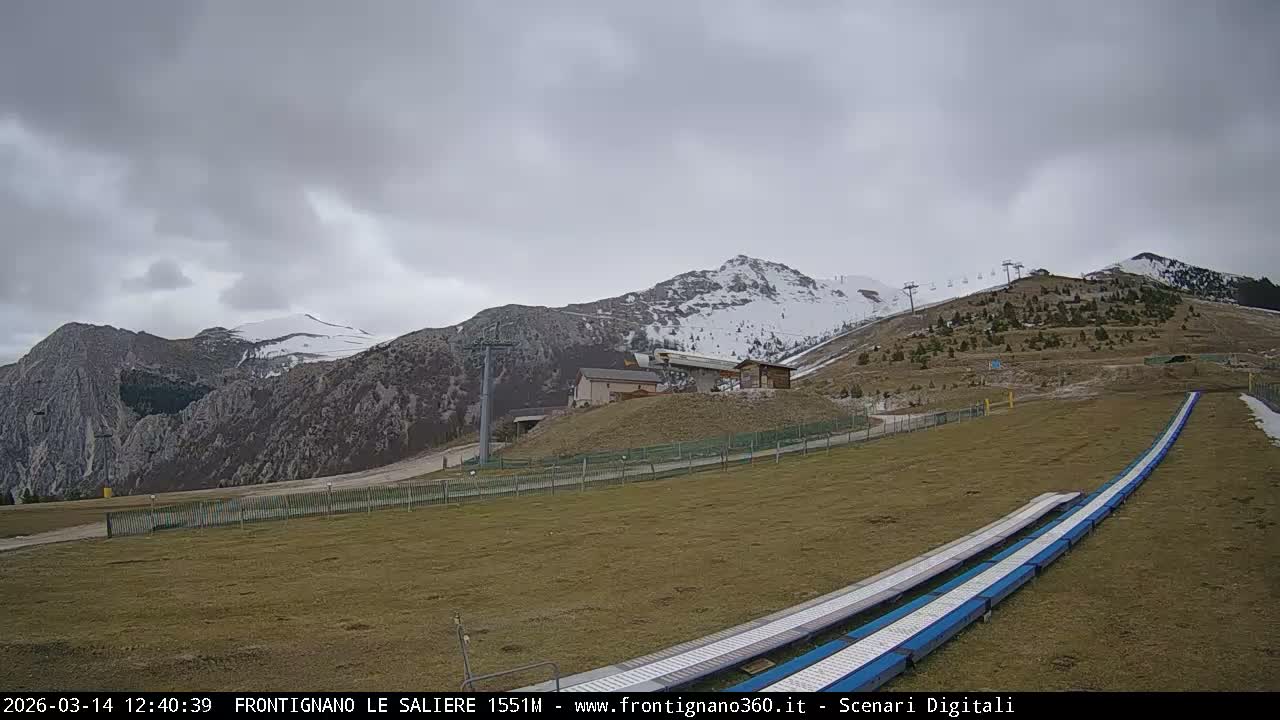 Frontignano, Ussita - Monte Bove Mount & Ski Slope Live Cam - Macerata, Marche, Italy