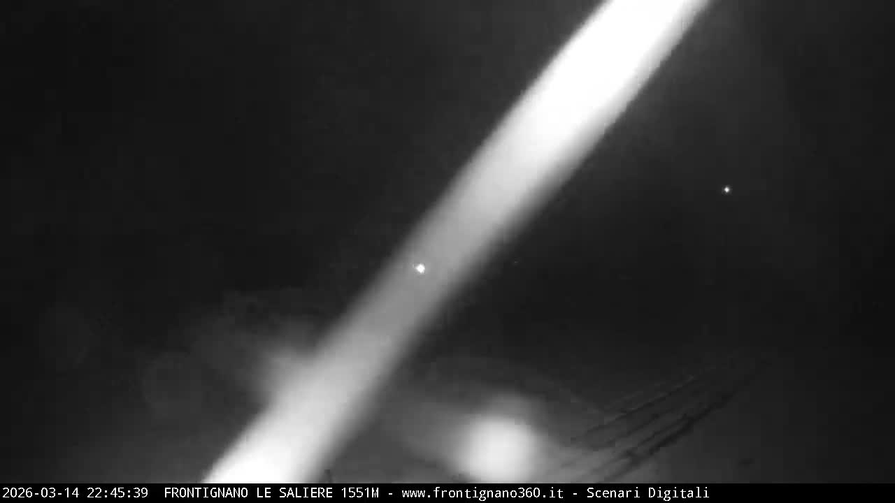 Frontignano, Ussita - Monte Bove Mount & Ski Slope Live Cam - Macerata, Marche, Italy