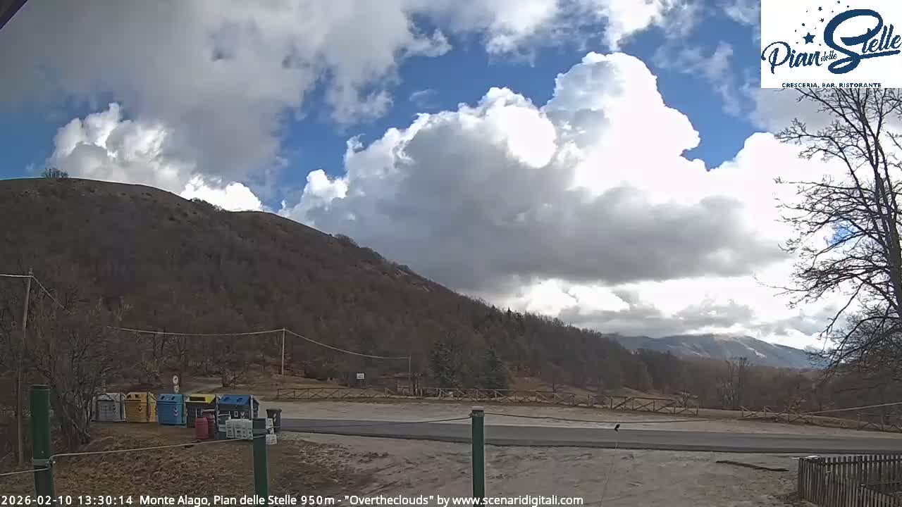Nocera Umbra, Monte Alago Live Cam - Perugia, Umbria, Italy