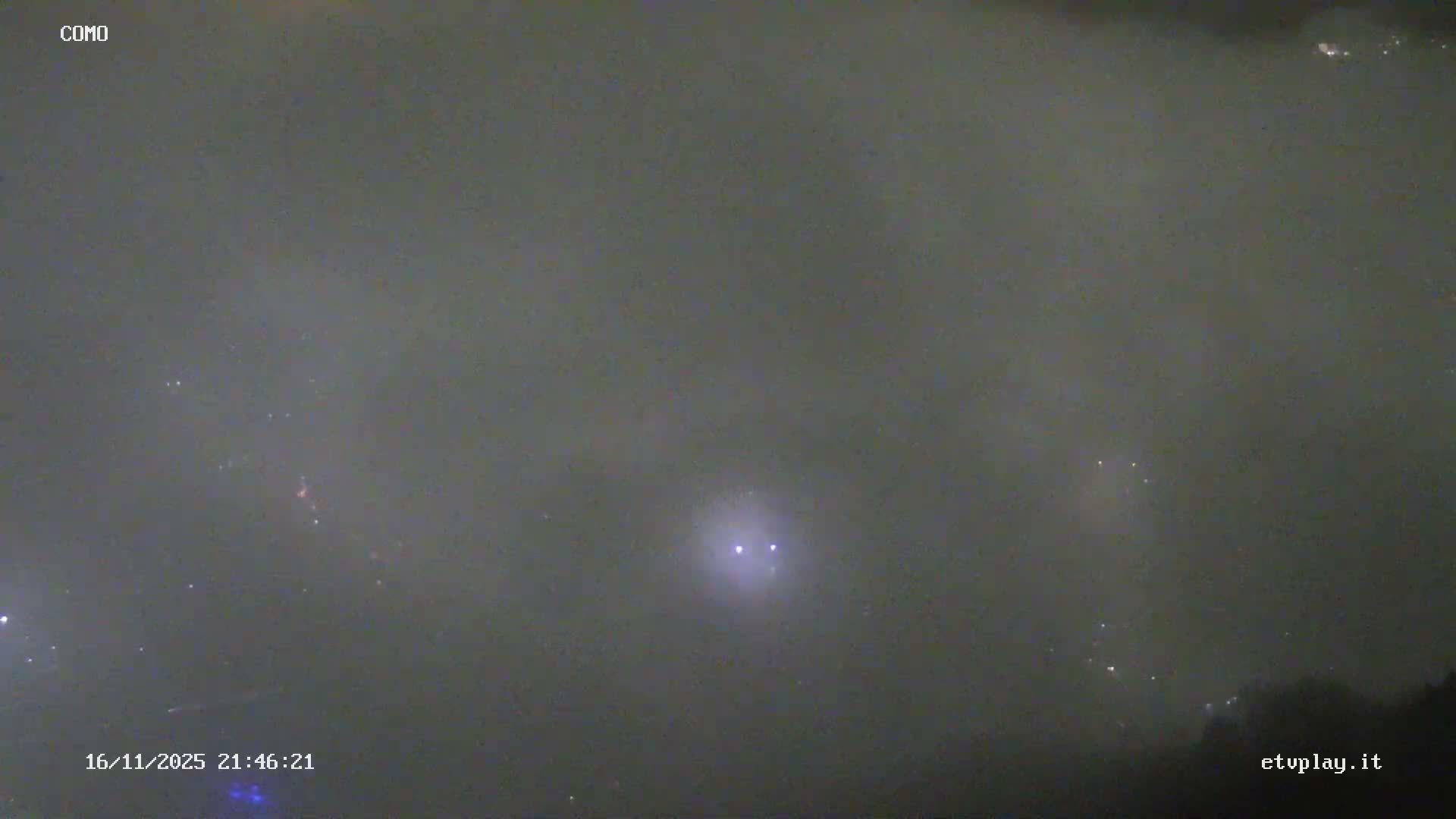 Como City & Lake Skyline Live Cam - Lombardy, Italy