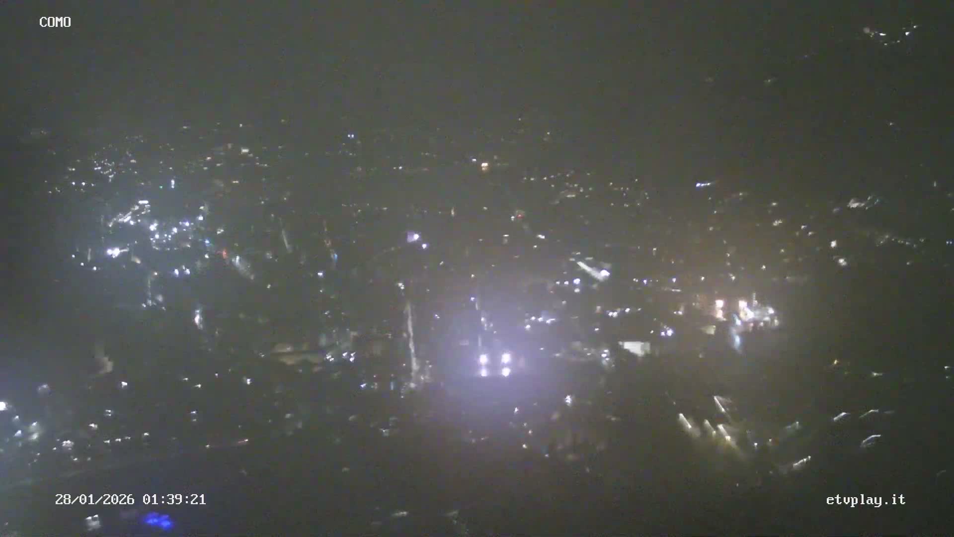 Como City & Lake Skyline Live Cam - Lombardy, Italy