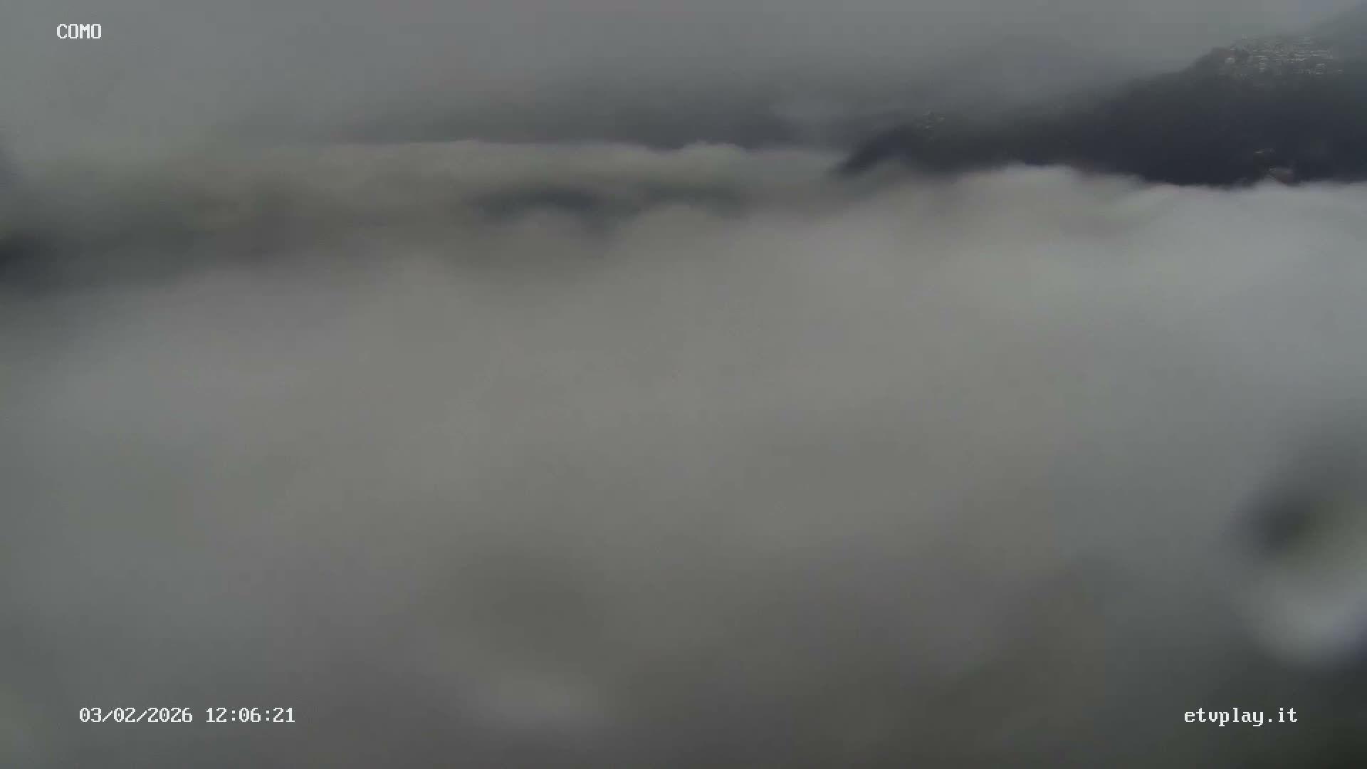 Como City & Lake Skyline Live Cam - Lombardy, Italy