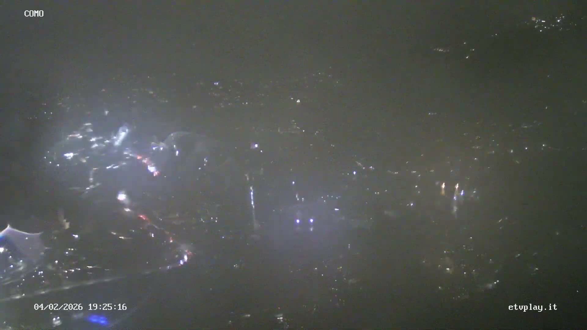 Como City & Lake Skyline Live Cam - Lombardy, Italy