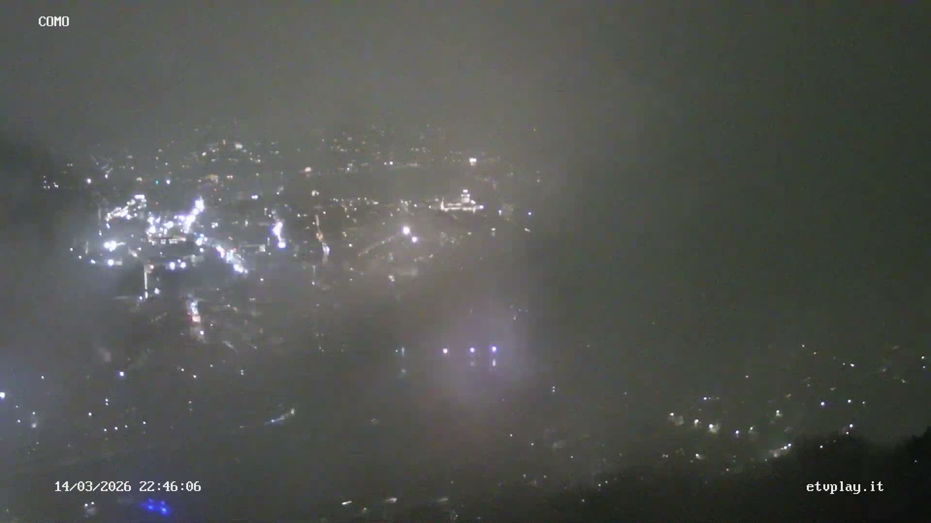 Como City & Lake Skyline Live Cam - Lombardy, Italy