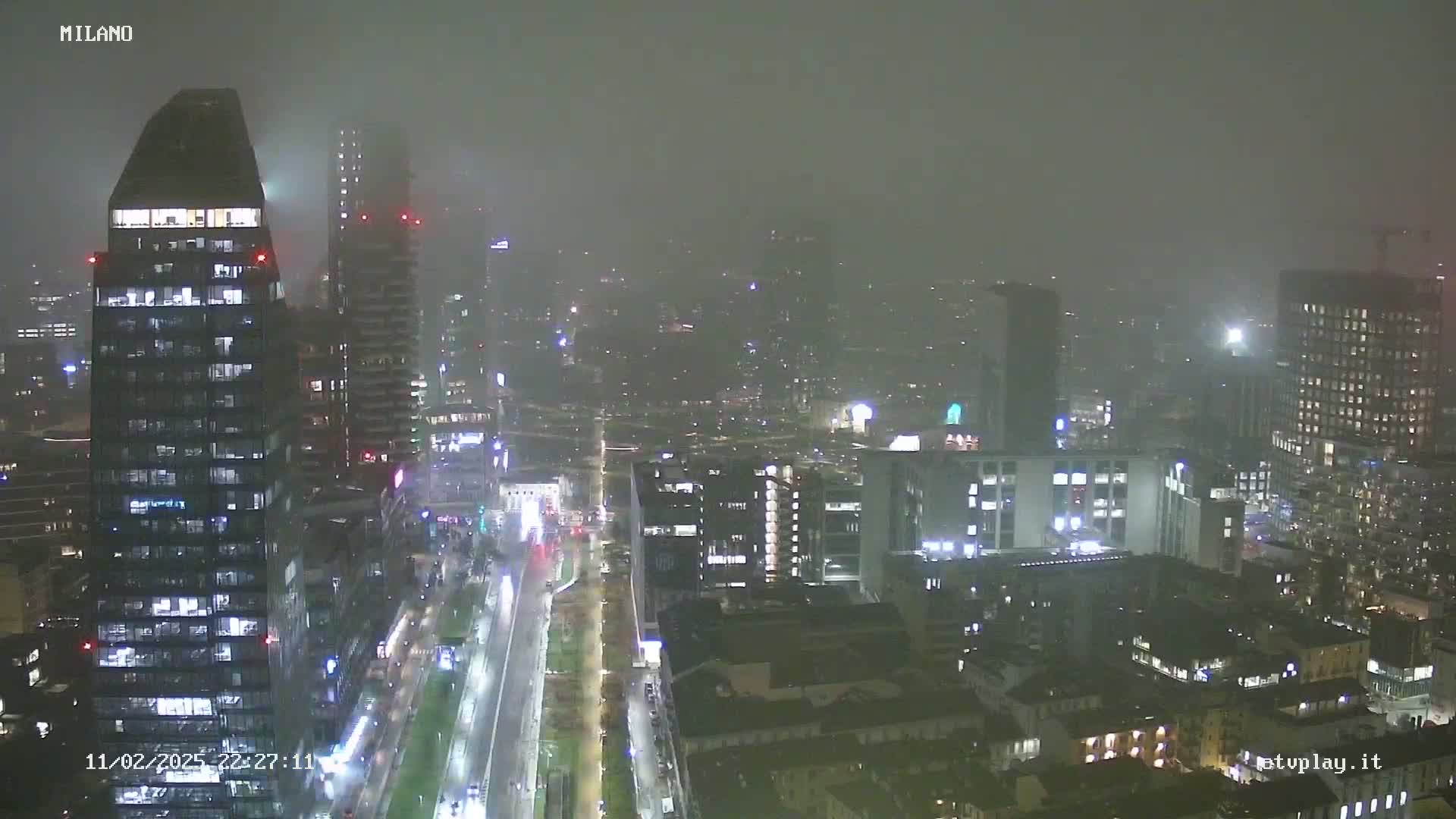 Milano City, Milan Skyline Live Cam - Lombardy, Italy