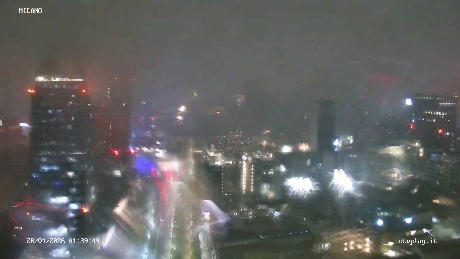 Milano City, Milan Skyline Live Cam - Lombardy, Italy