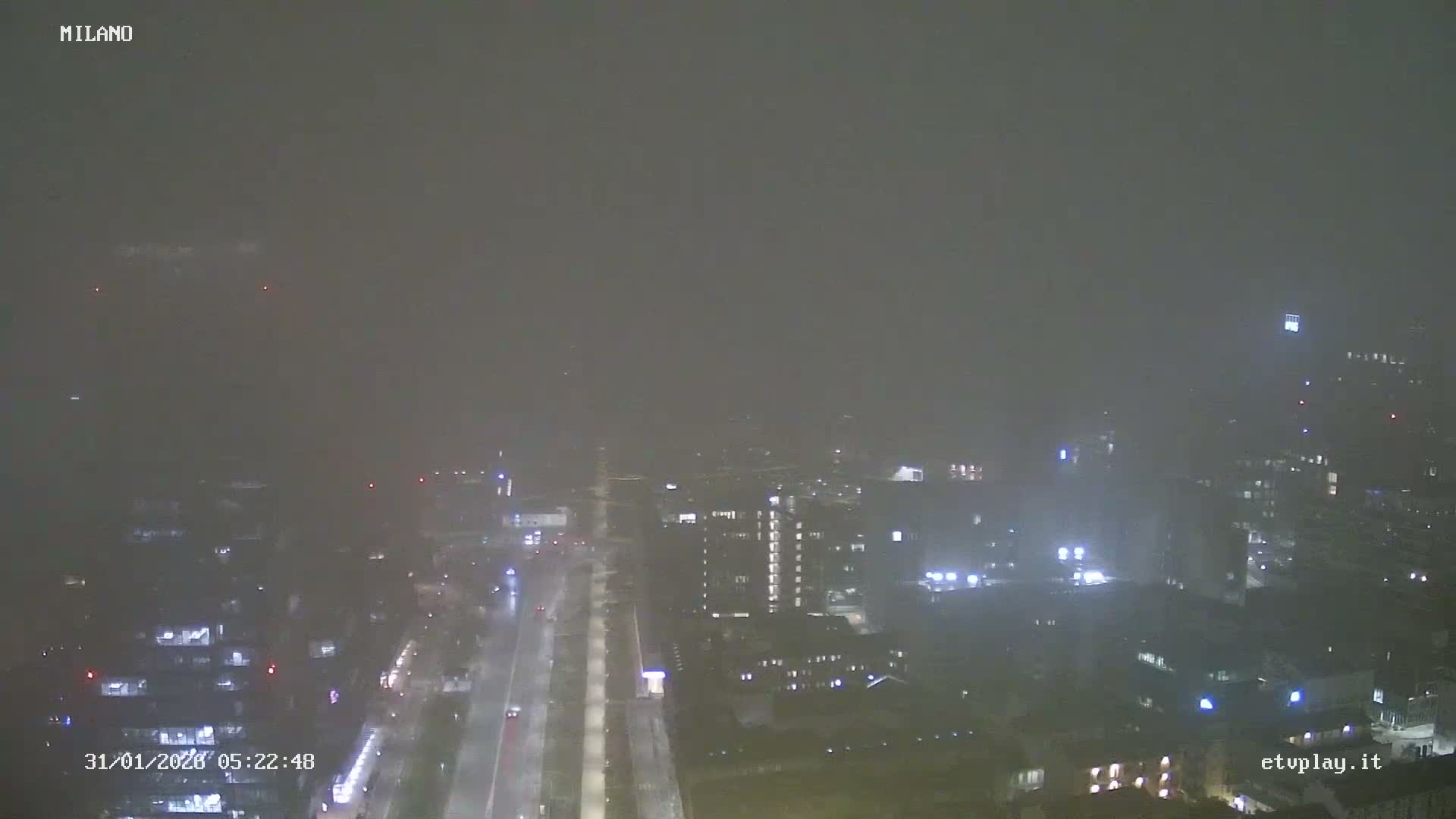 Milano City, Milan Skyline Live Cam - Lombardy, Italy