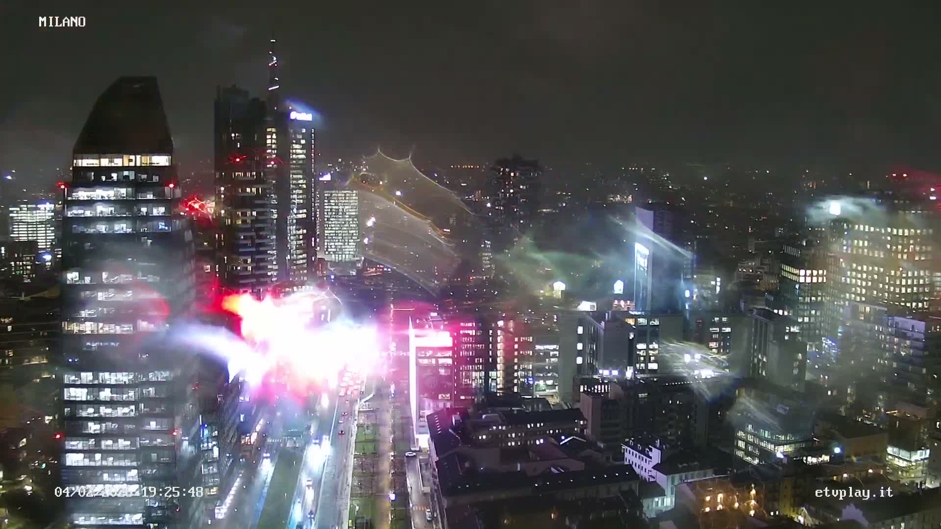 Milano City, Milan Skyline Live Cam - Lombardy, Italy