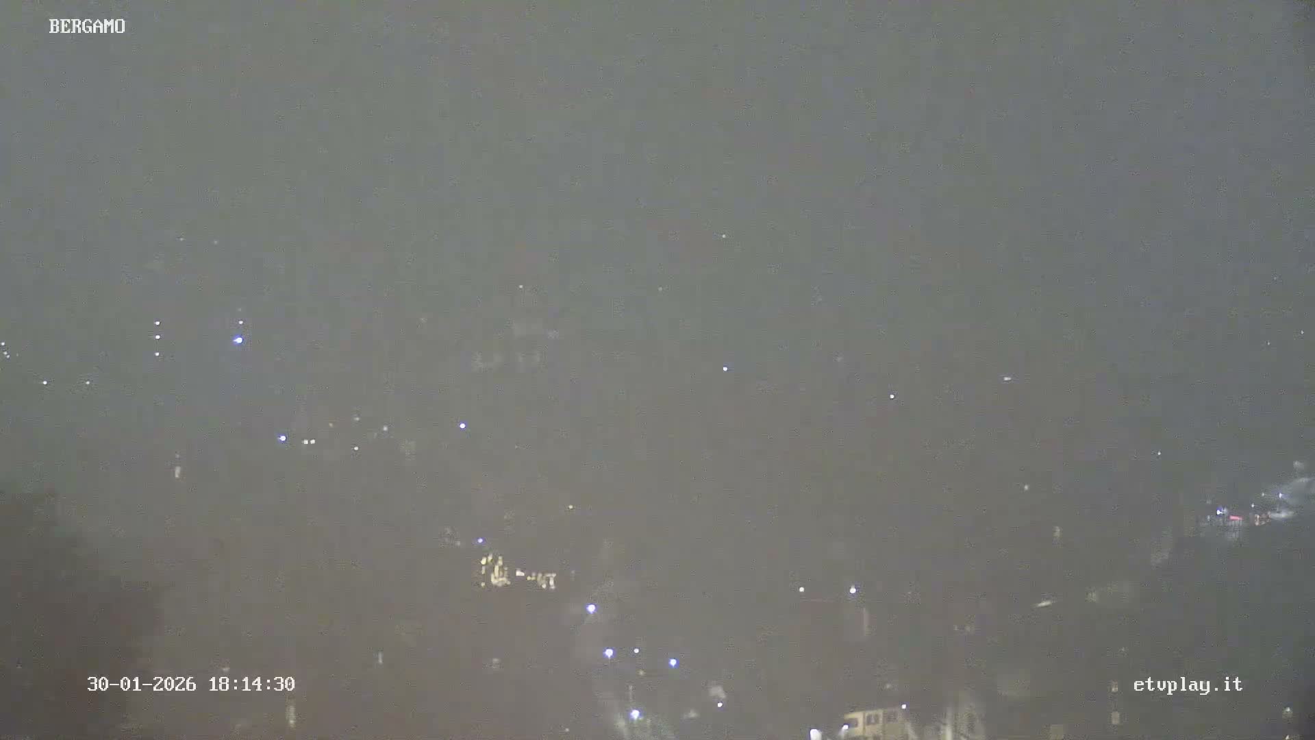Bergamo City Skyline Live Cam - Bergamo,Lombardy, Italy