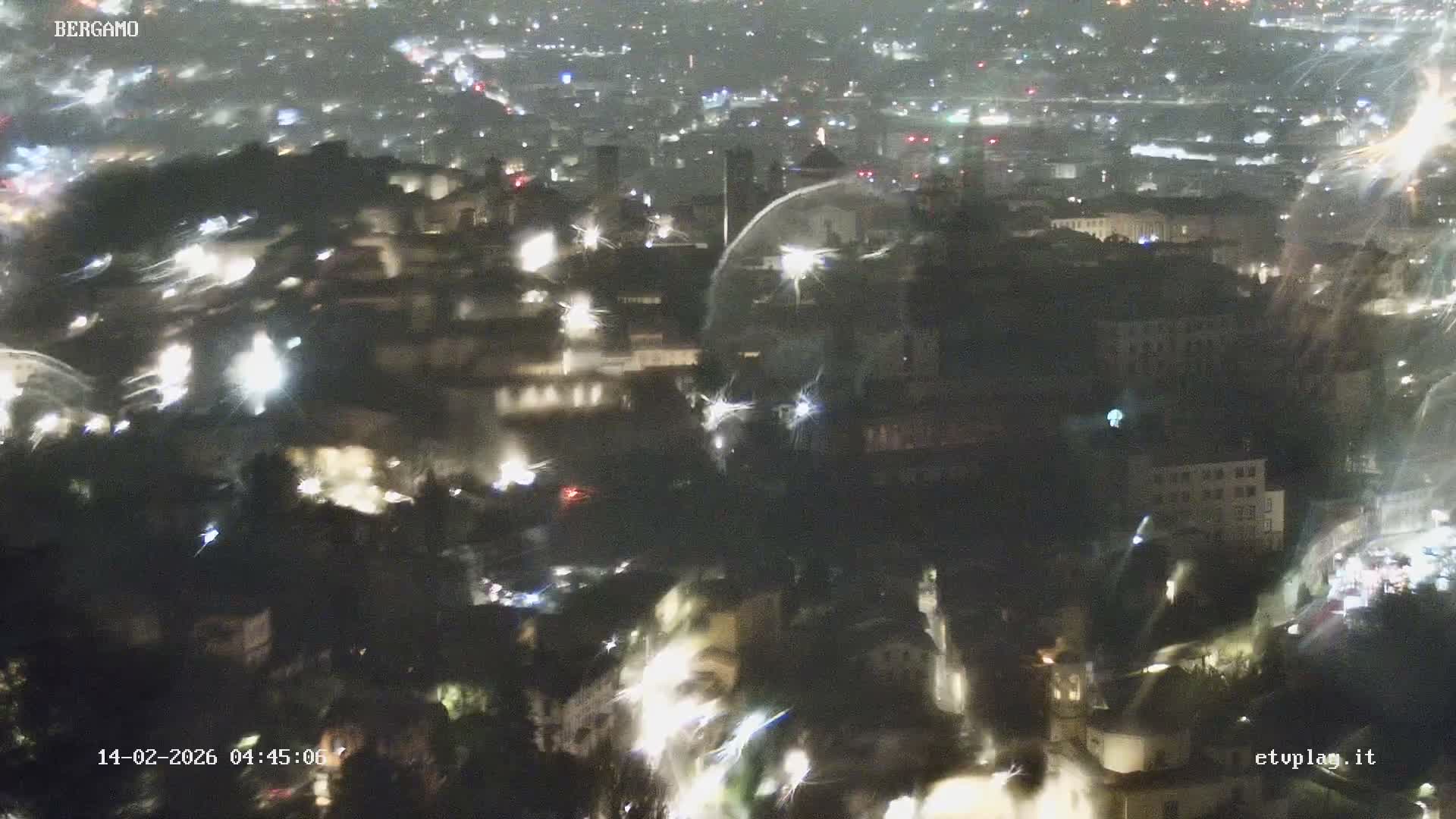 Bergamo City Skyline Live Cam - Bergamo,Lombardy, Italy