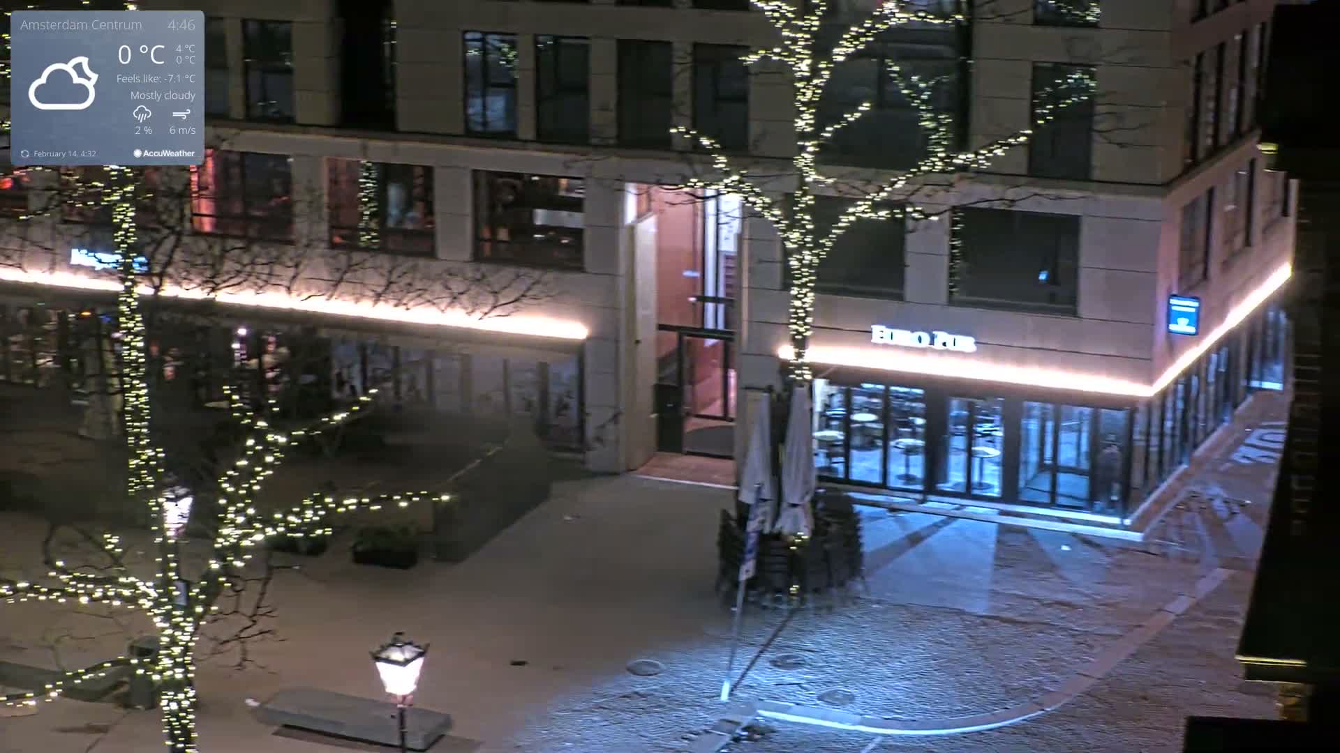 Amsterdam De Dam Square Live Cam - North Holland, Netherlands