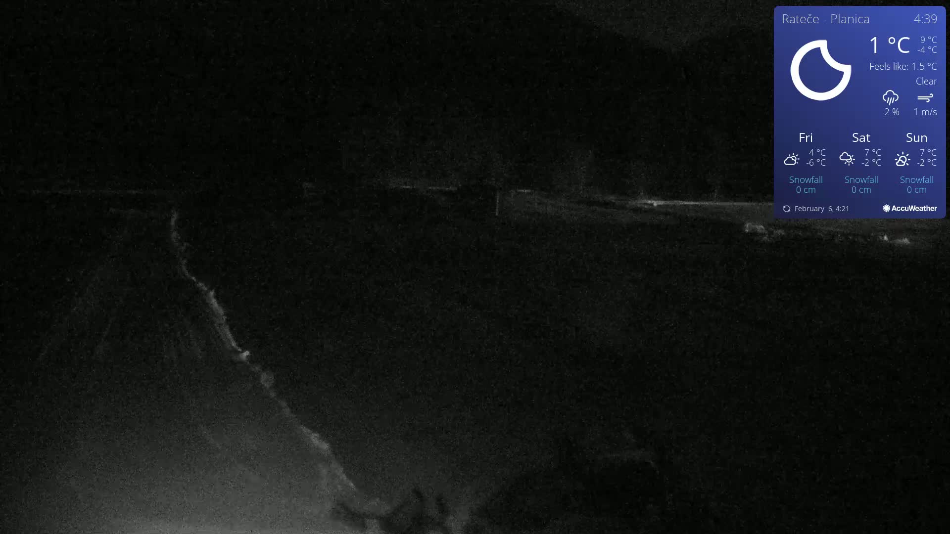 Ponca Rateče, Kranjska Gora Cross & Ski Country Tracks Live Cam - Jesenice, Gorenjska (Upper Carniola), Slovenia