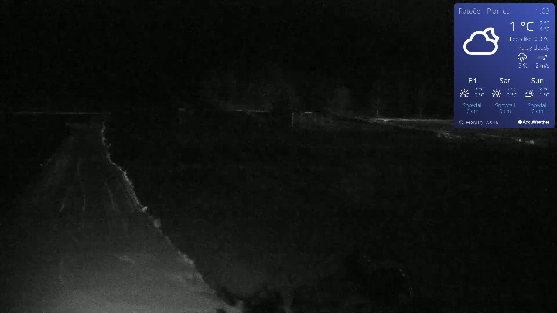 Ponca Rateče, Kranjska Gora Cross & Ski Country Tracks Live Cam - Jesenice, Gorenjska (Upper Carniola), Slovenia