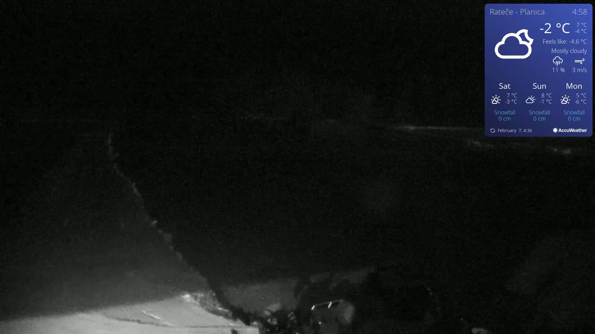Ponca Rateče, Kranjska Gora Cross & Ski Country Tracks Live Cam - Jesenice, Gorenjska (Upper Carniola), Slovenia