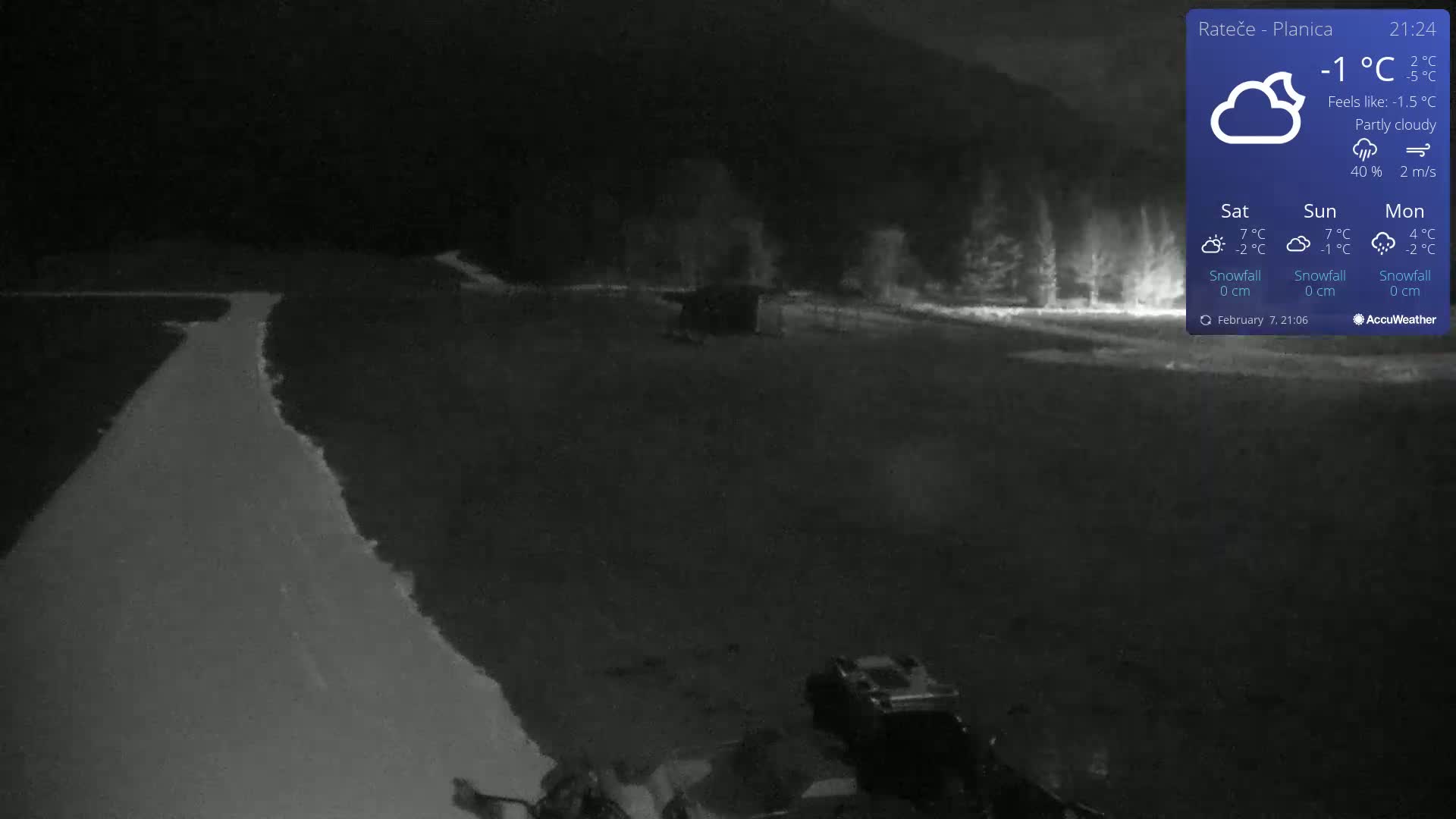 Ponca Rateče, Kranjska Gora Cross & Ski Country Tracks Live Cam - Jesenice, Gorenjska (Upper Carniola), Slovenia