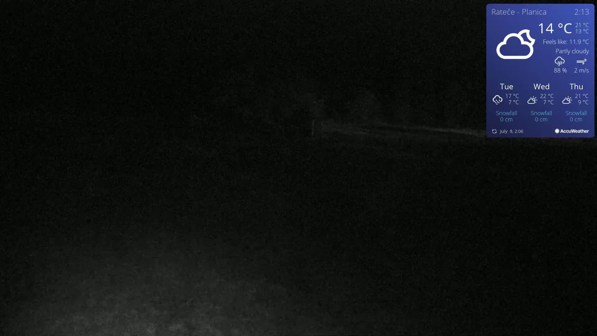 Ponca Rateče, Kranjska Gora Cross & Ski Country Tracks Live Cam - Jesenice, Gorenjska (Upper Carniola), Slovenia