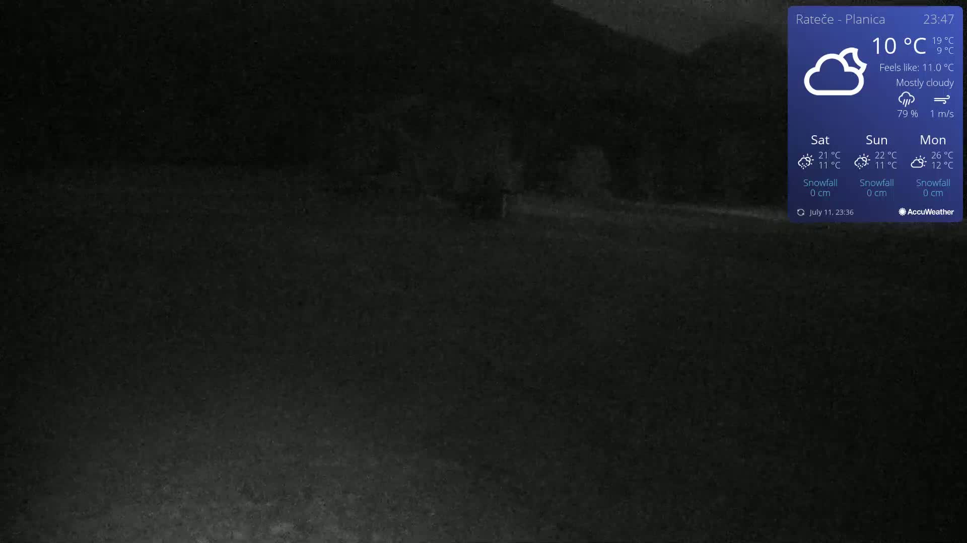 Ponca Rateče, Kranjska Gora Cross & Ski Country Tracks Live Cam - Jesenice, Gorenjska (Upper Carniola), Slovenia
