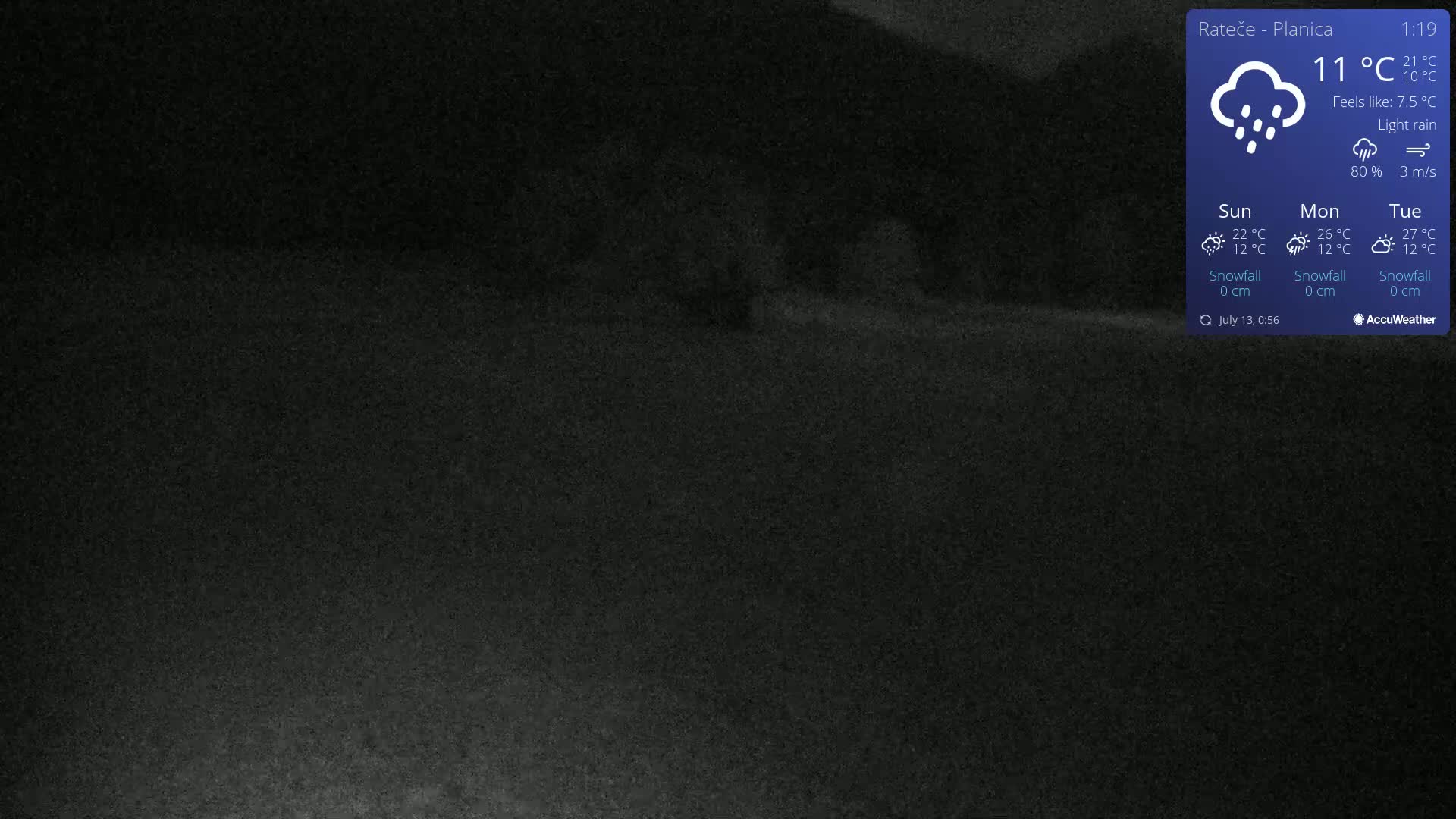 Ponca Rateče, Kranjska Gora Cross & Ski Country Tracks Live Cam - Jesenice, Gorenjska (Upper Carniola), Slovenia