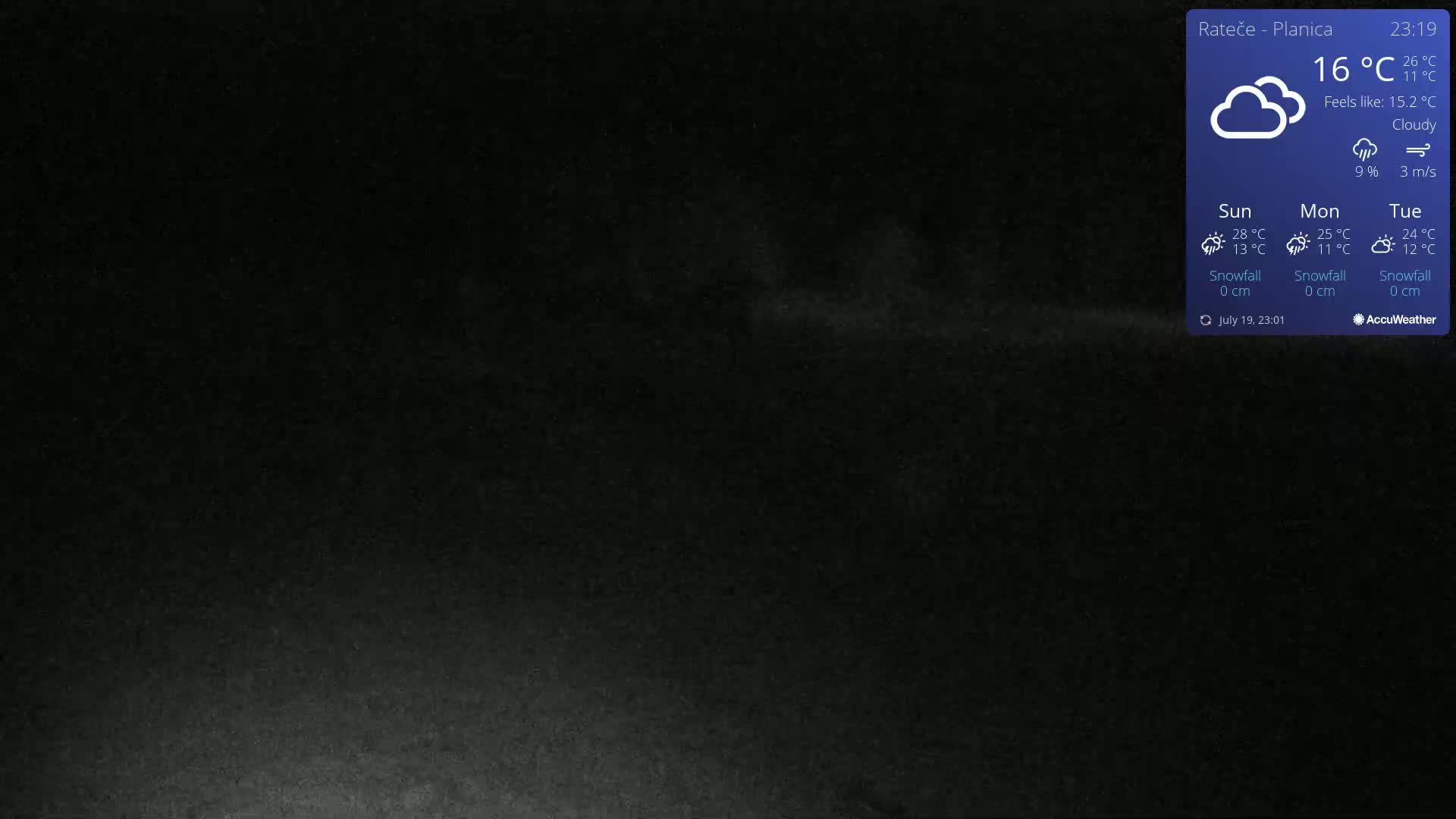 Ponca Rateče, Kranjska Gora Cross & Ski Country Tracks Live Cam - Jesenice, Gorenjska (Upper Carniola), Slovenia