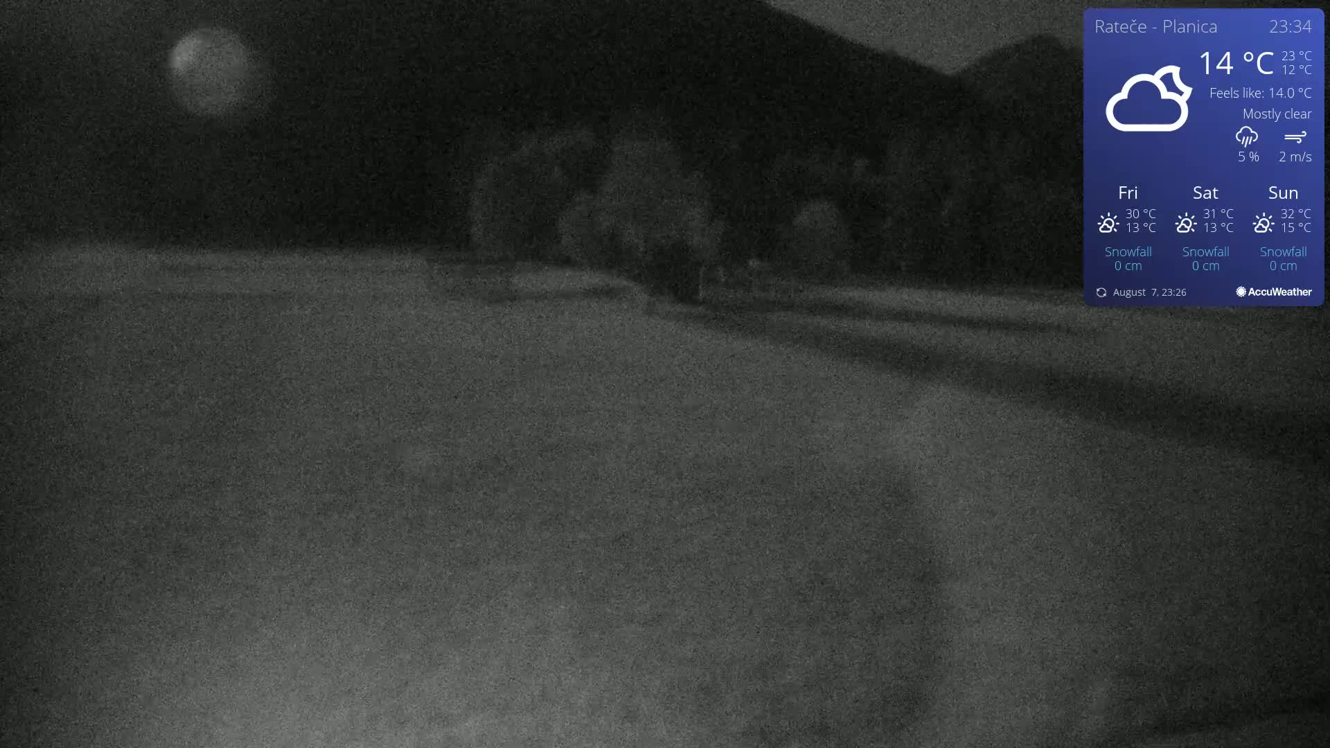 Ponca Rateče, Kranjska Gora Cross & Ski Country Tracks Live Cam - Jesenice, Gorenjska (Upper Carniola), Slovenia