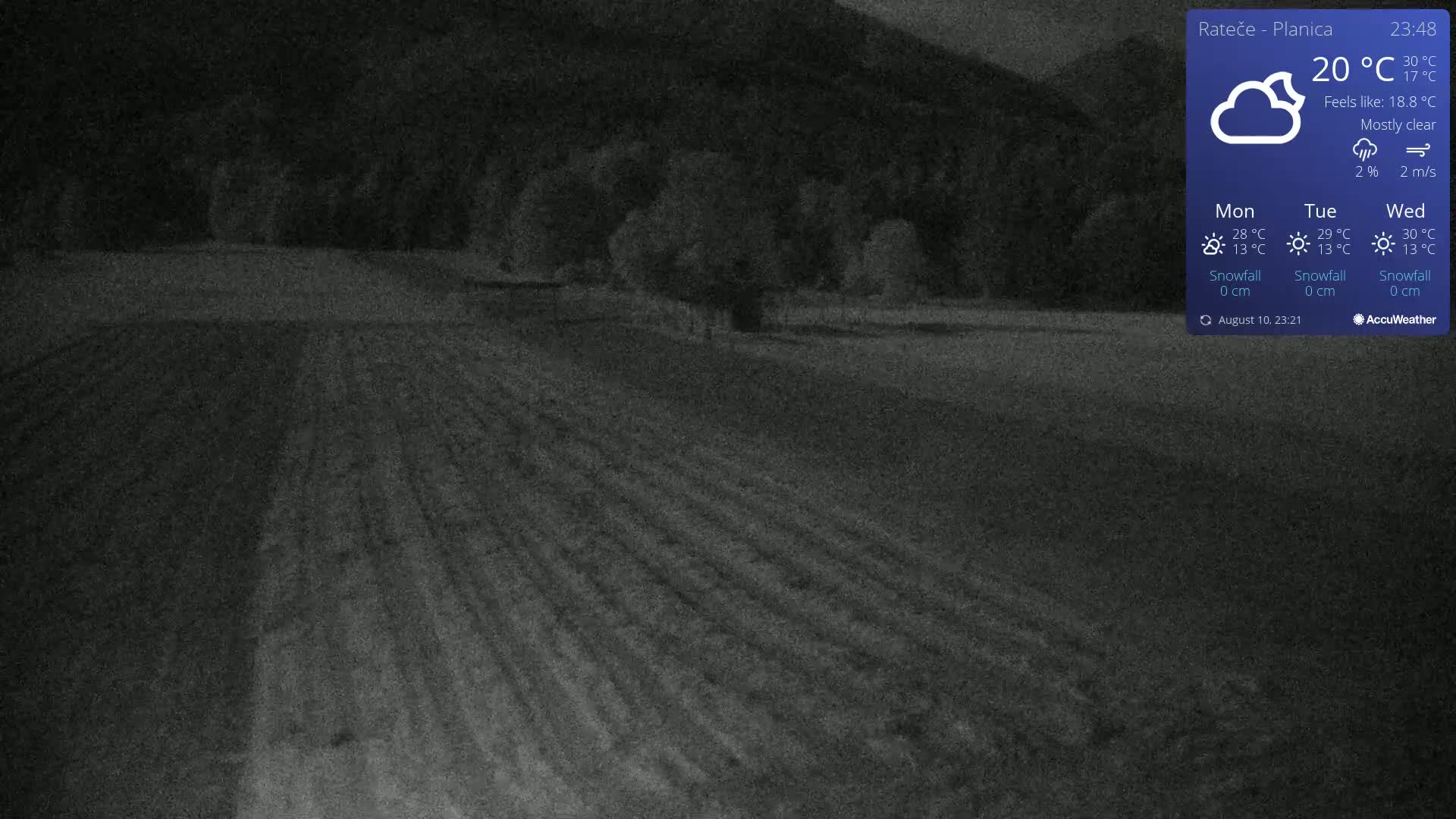 Ponca Rateče, Kranjska Gora Cross & Ski Country Tracks Live Cam - Jesenice, Gorenjska (Upper Carniola), Slovenia