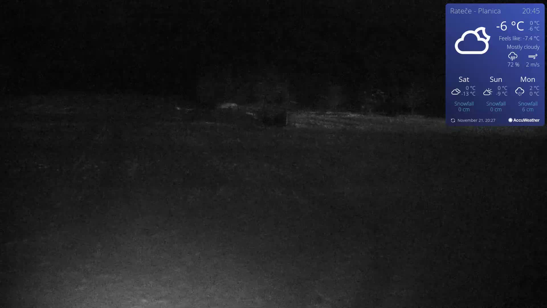 Ponca Rateče, Kranjska Gora Cross & Ski Country Tracks Live Cam - Jesenice, Gorenjska (Upper Carniola), Slovenia