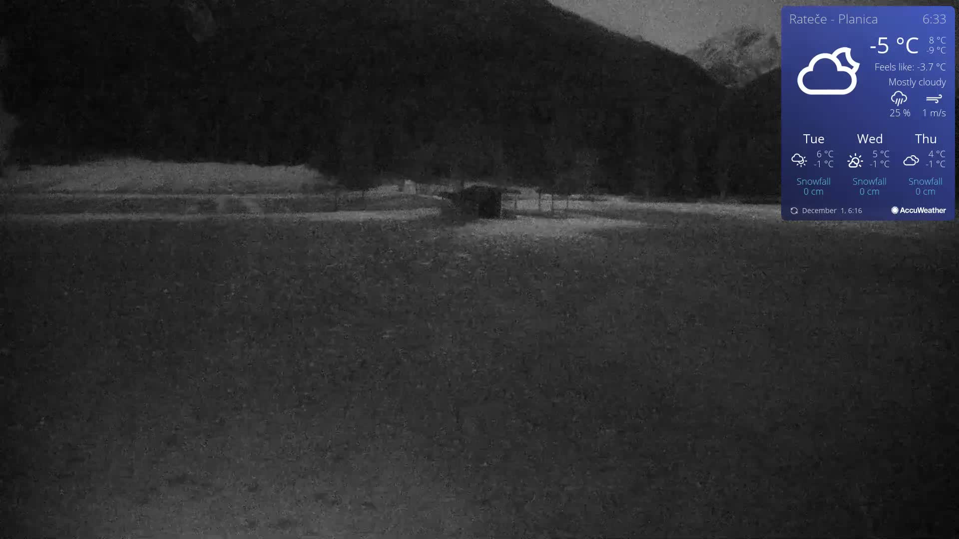 Ponca Rateče, Kranjska Gora Cross & Ski Country Tracks Live Cam - Jesenice, Gorenjska (Upper Carniola), Slovenia