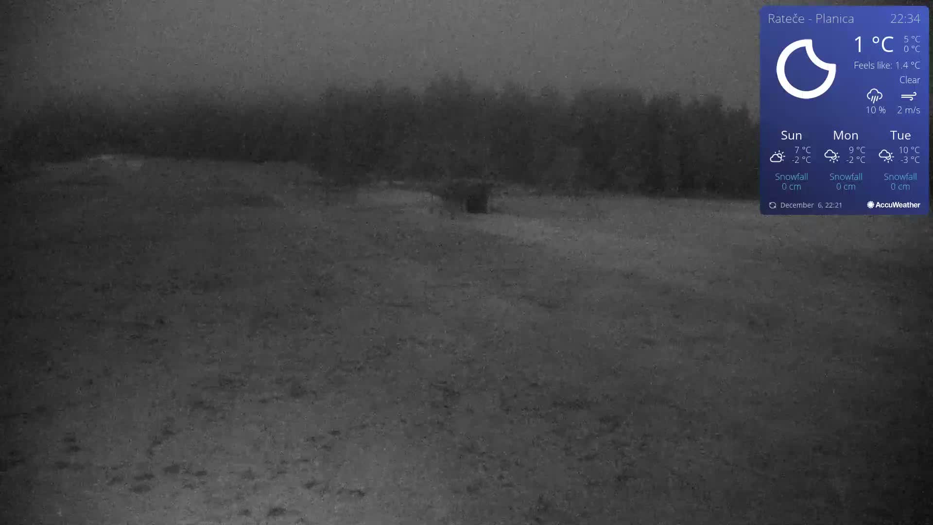 Ponca Rateče, Kranjska Gora Cross & Ski Country Tracks Live Cam - Jesenice, Gorenjska (Upper Carniola), Slovenia