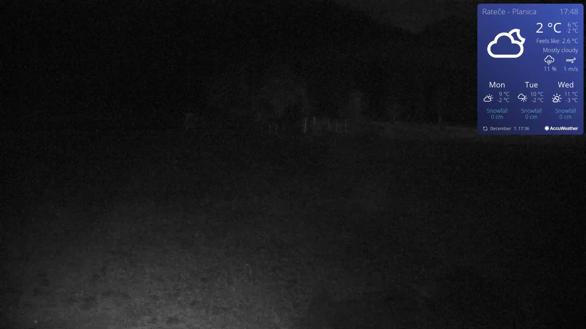 Ponca Rateče, Kranjska Gora Cross & Ski Country Tracks Live Cam - Jesenice, Gorenjska (Upper Carniola), Slovenia