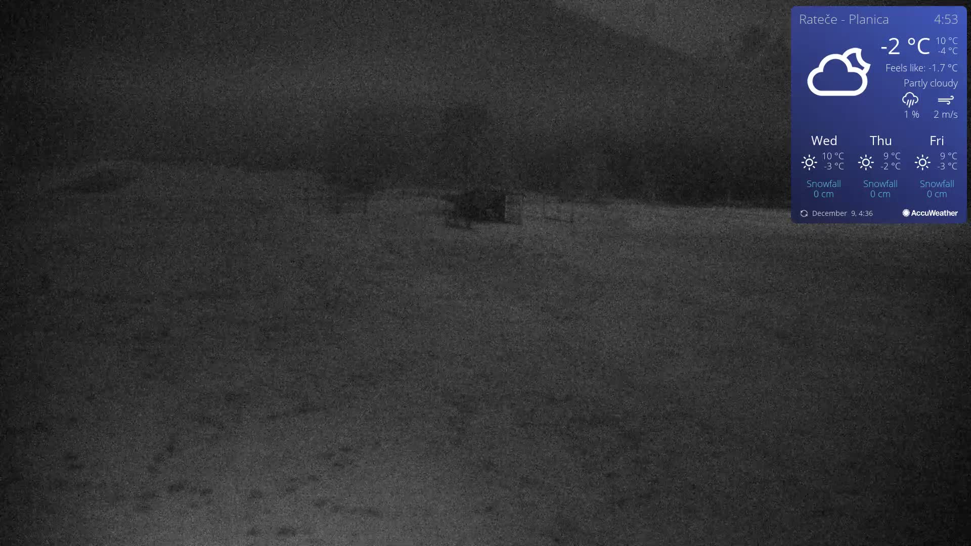 Ponca Rateče, Kranjska Gora Cross & Ski Country Tracks Live Cam - Jesenice, Gorenjska (Upper Carniola), Slovenia