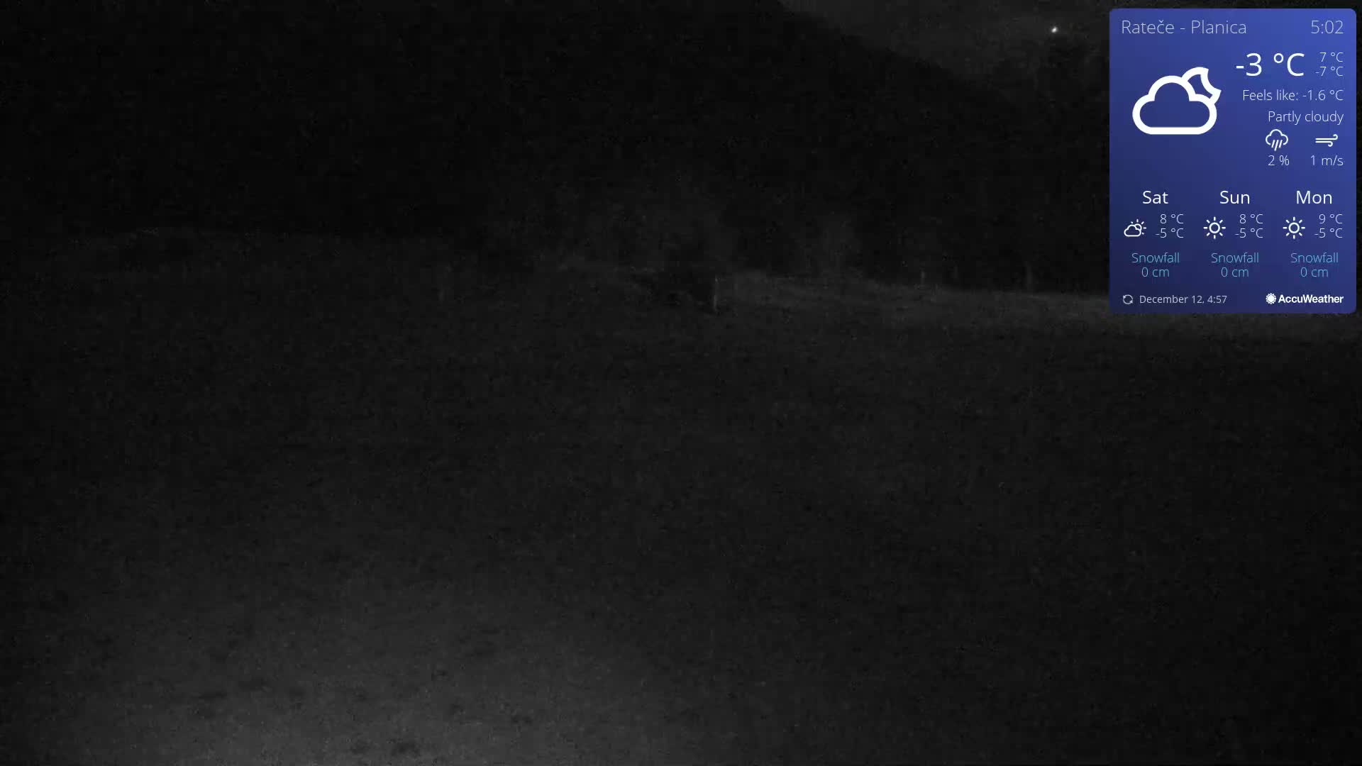 Ponca Rateče, Kranjska Gora Cross & Ski Country Tracks Live Cam - Jesenice, Gorenjska (Upper Carniola), Slovenia