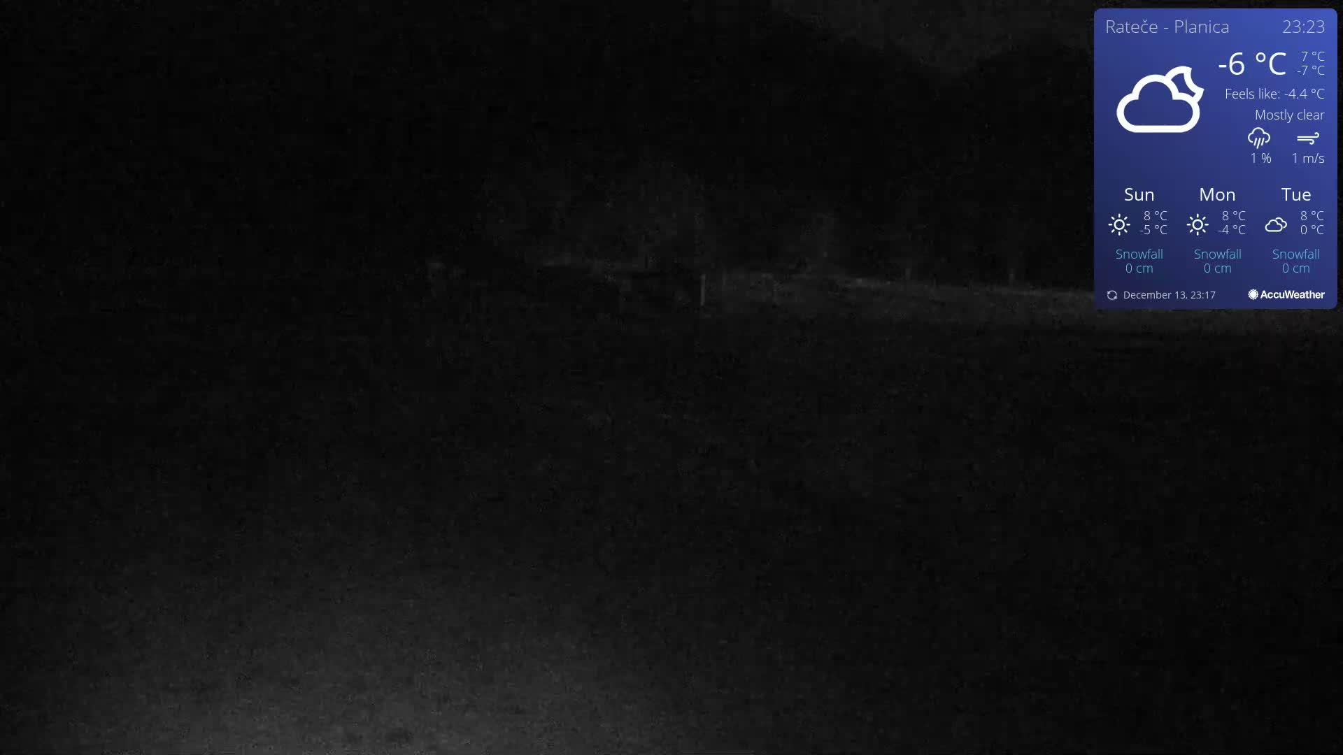 Ponca Rateče, Kranjska Gora Cross & Ski Country Tracks Live Cam - Jesenice, Gorenjska (Upper Carniola), Slovenia