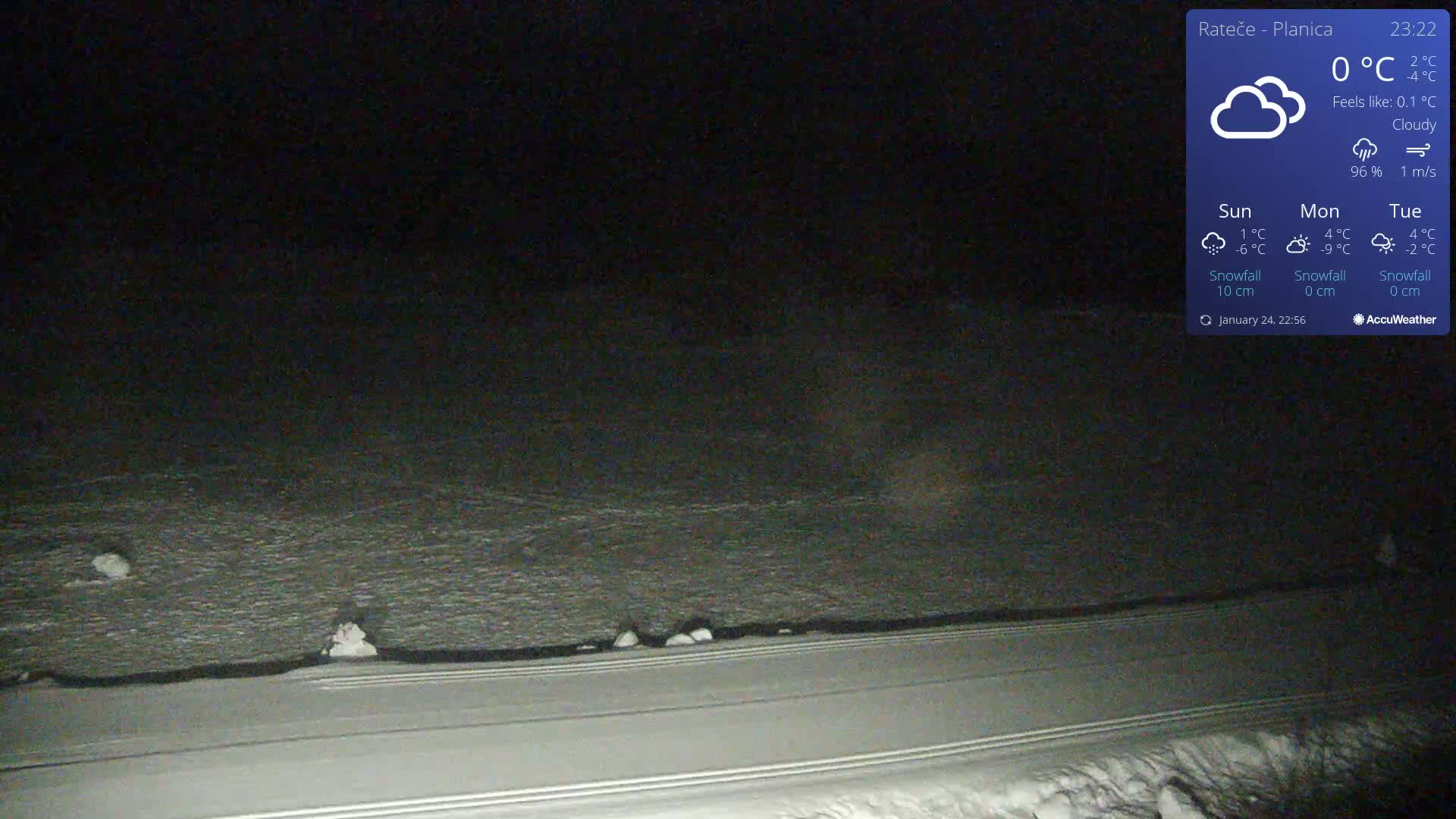 Ponca Rateče, Kranjska Gora Cross & Ski Country Tracks Live Cam - Jesenice, Gorenjska (Upper Carniola), Slovenia