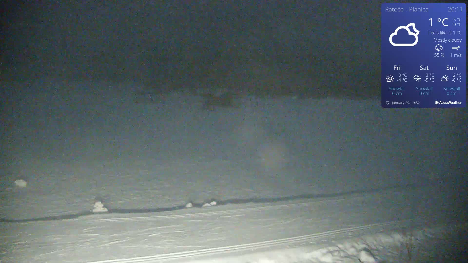 Ponca Rateče, Kranjska Gora Cross & Ski Country Tracks Live Cam - Jesenice, Gorenjska (Upper Carniola), Slovenia