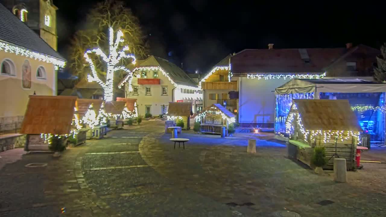 Kranjska Gora Town Center Live Cam - Jesenice, Gorenjska (Upper Carniola), Slovenia