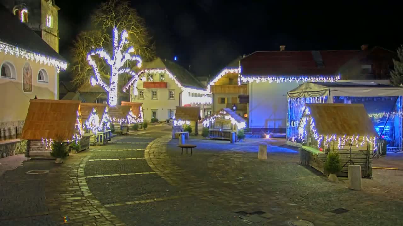 Kranjska Gora Town Center Live Cam - Jesenice, Gorenjska (Upper Carniola), Slovenia