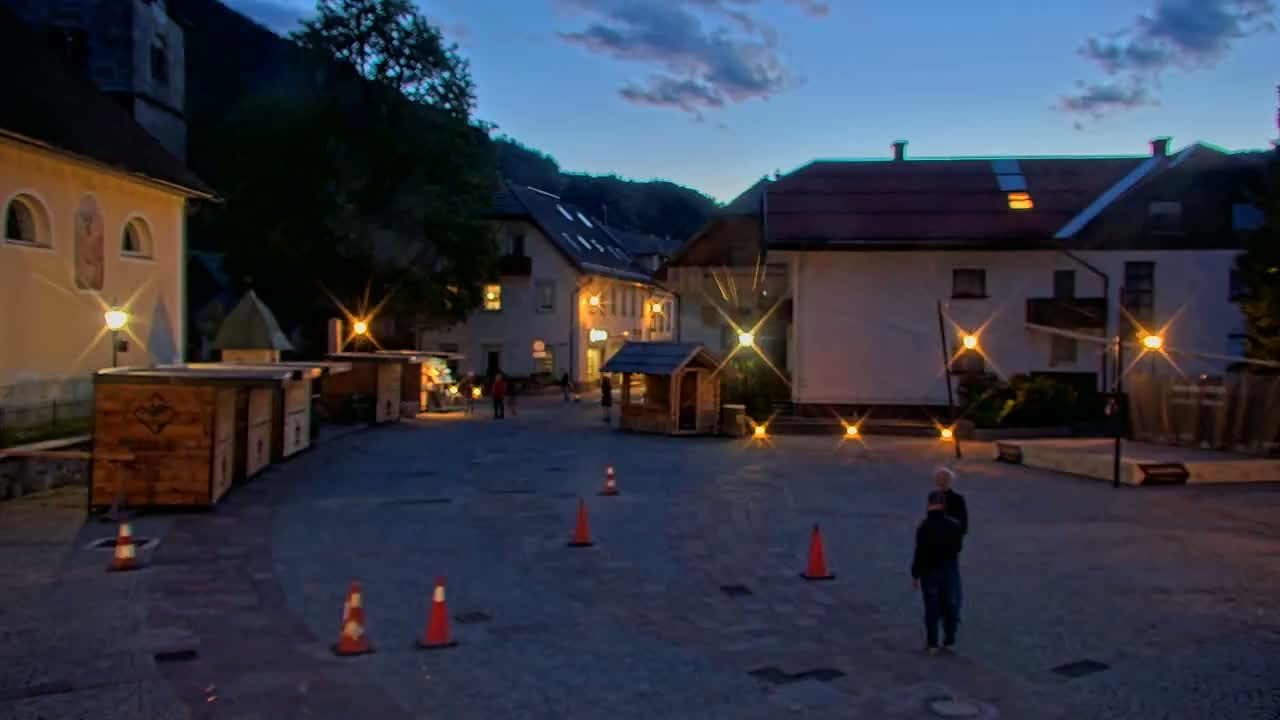 Kranjska Gora Town Center Live Cam - Jesenice, Gorenjska (Upper Carniola), Slovenia