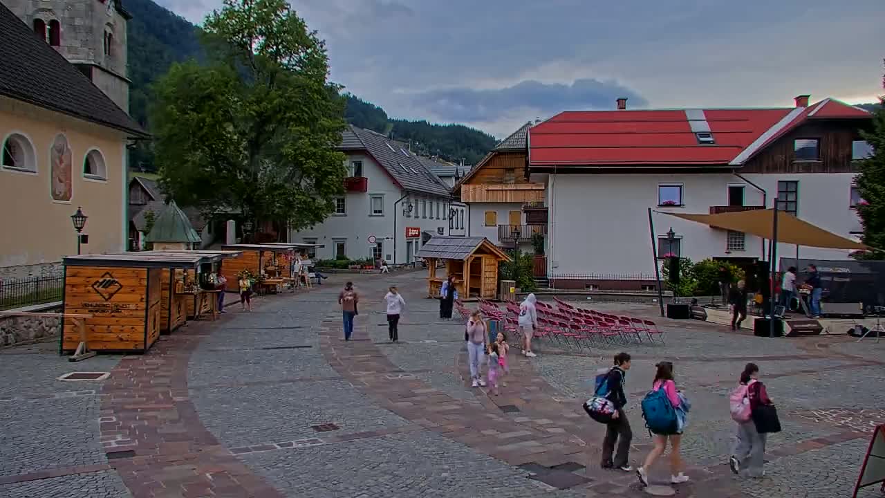 Kranjska Gora Town Center Live Cam - Jesenice, Gorenjska (Upper Carniola), Slovenia