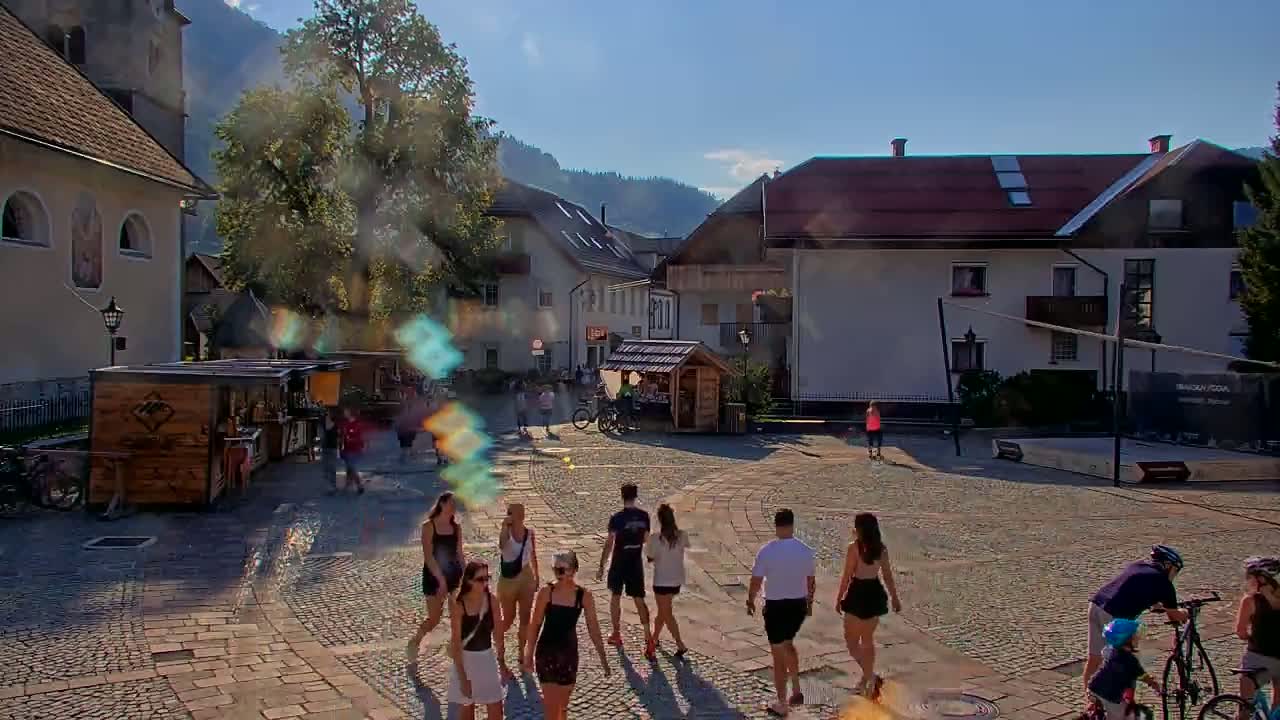 Kranjska Gora Town Center Live Cam - Jesenice, Gorenjska (Upper Carniola), Slovenia