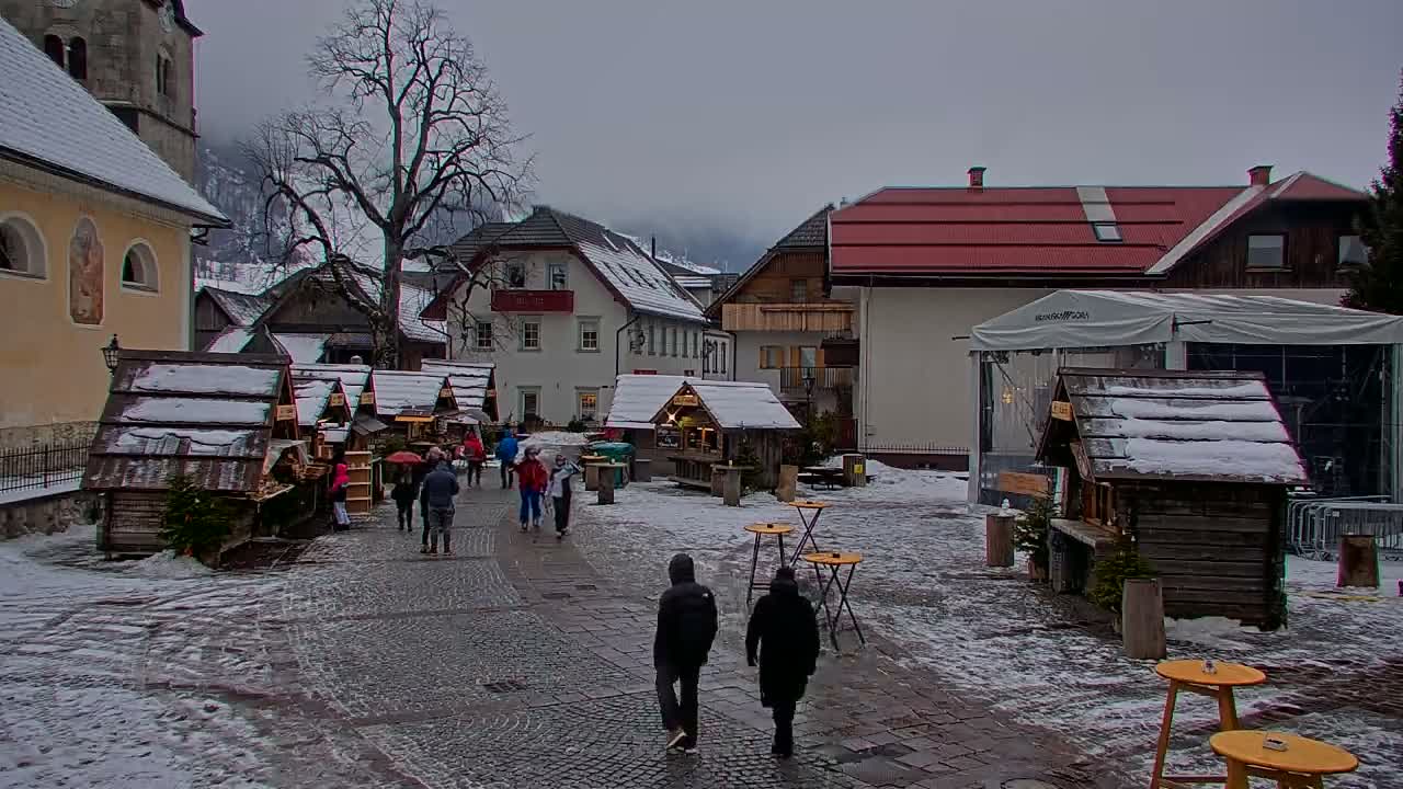 Kranjska Gora Town Center Live Cam - Jesenice, Gorenjska (Upper Carniola), Slovenia