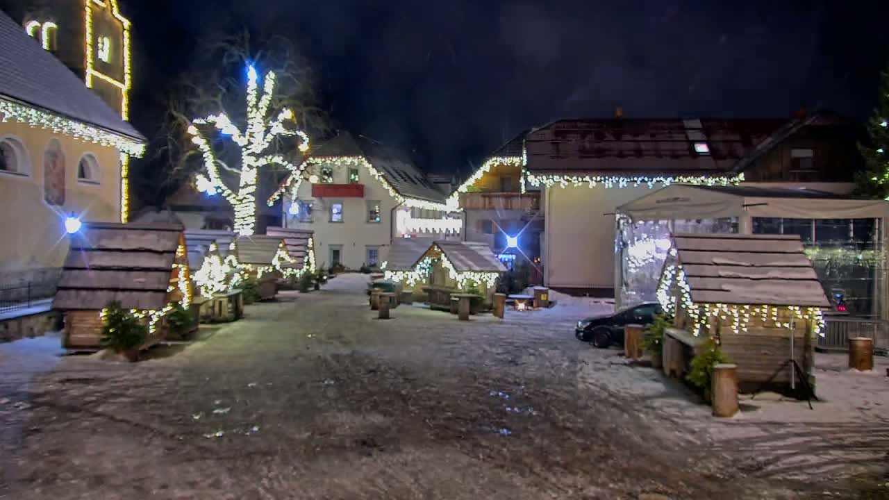 Kranjska Gora Town Center Live Cam - Jesenice, Gorenjska (Upper Carniola), Slovenia