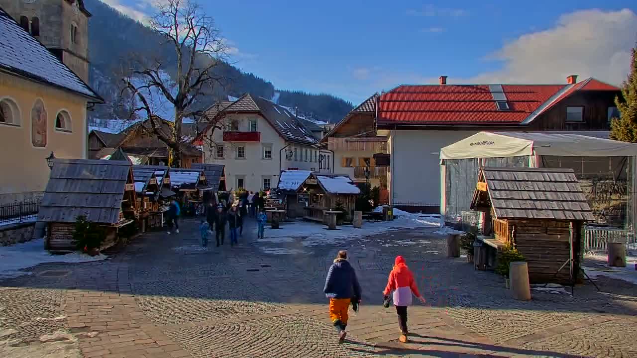 Kranjska Gora Town Center Live Cam - Jesenice, Gorenjska (Upper Carniola), Slovenia