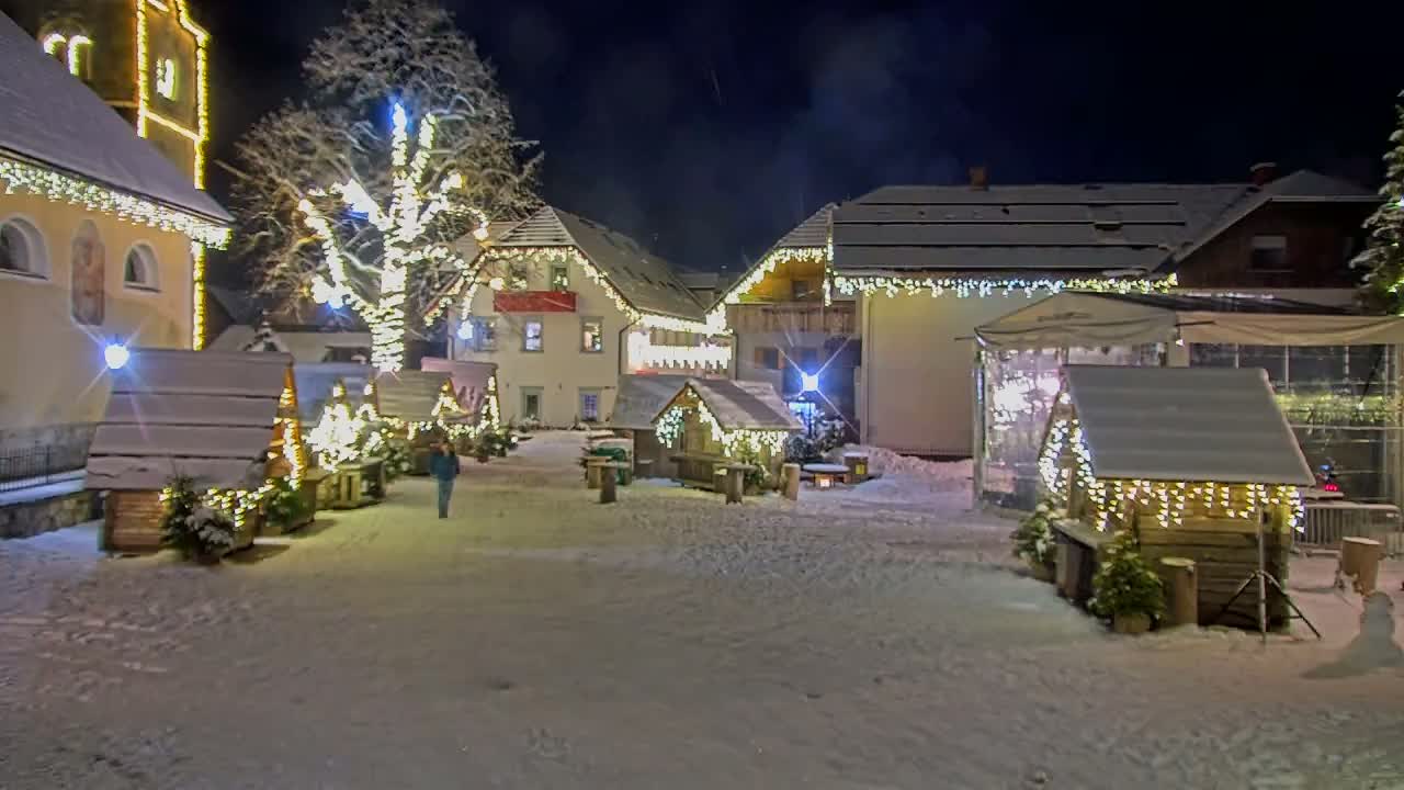 Kranjska Gora Town Center Live Cam - Jesenice, Gorenjska (Upper Carniola), Slovenia