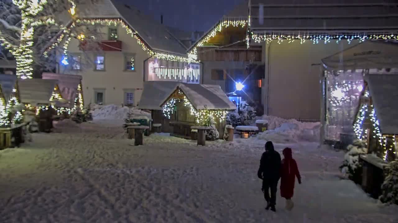 Kranjska Gora Town Center Live Cam - Jesenice, Gorenjska (Upper Carniola), Slovenia