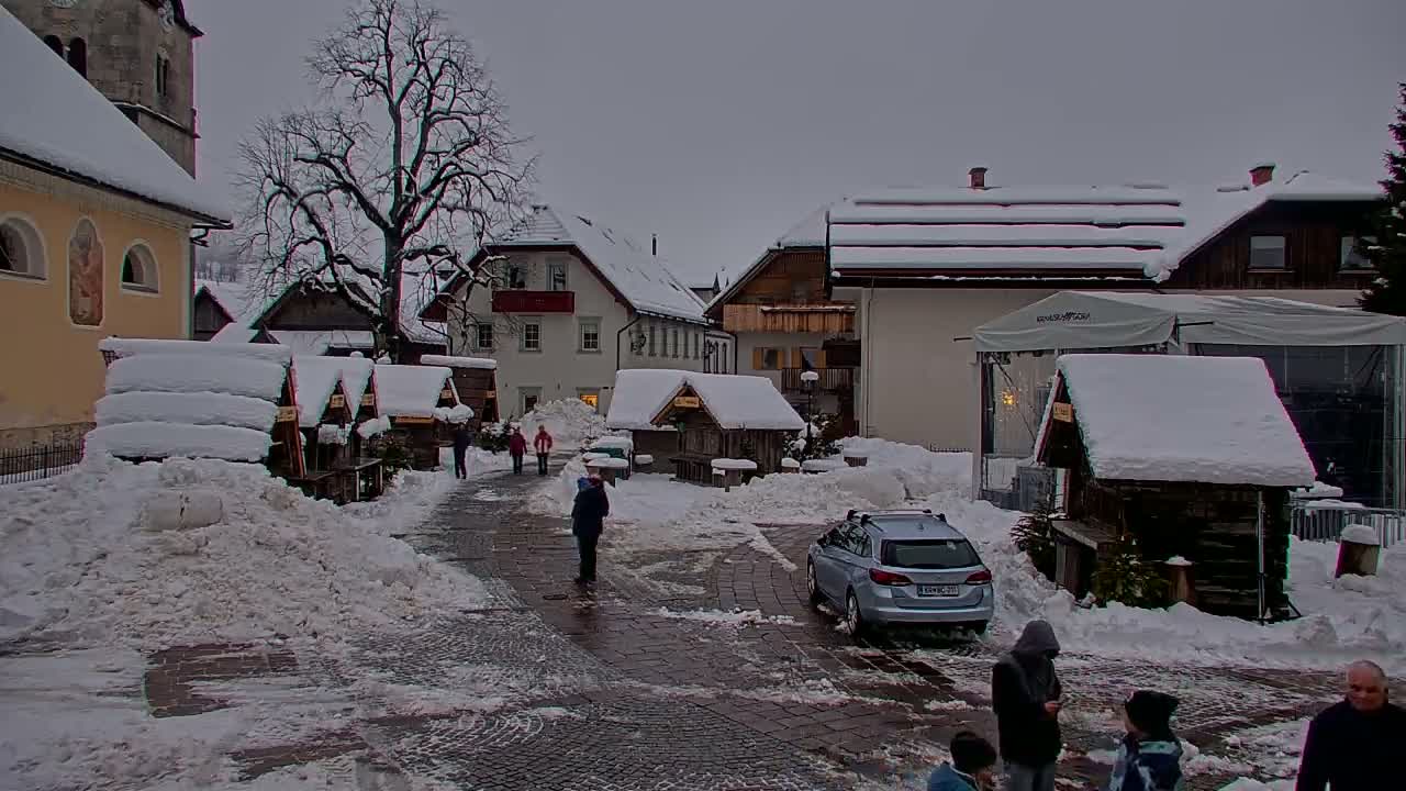 Kranjska Gora Town Center Live Cam - Jesenice, Gorenjska (Upper Carniola), Slovenia